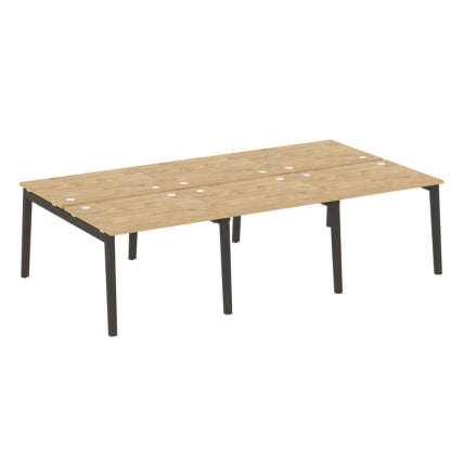 Рабочая станция ОНИКС ВООД ОВ.Д.РС-6.1.8 Тиквуд Светлый/Темный / ONIX WOOD OW.D.RS-6.1.8_0