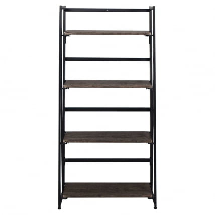 Стеллаж на металлокаркасе БРАБИКС ЛОФТ СХ-001 Мореный дуб / BRABIX LOFT SH-001_4