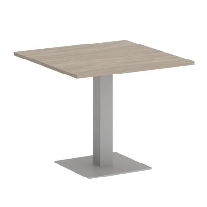 Стол журнальный квадратный ХОМЕ ОФФИCЕ ВР.СП-5-90.2 Дуб Аттик/Серый металл / HOME OFFICE VR.SP-5-90.2_0