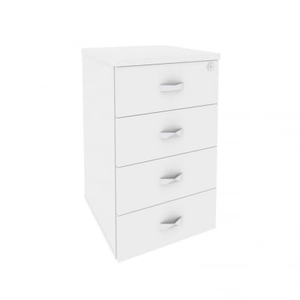 Тумба приставная ОНИКС О.ТП-4 Белый Бриллиант / ONIX O.TP-4_0