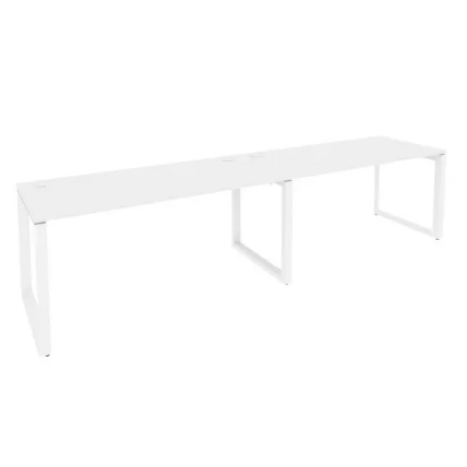 Рабочая станция на О-образном м/к ОНИКС О.МО-РС-2.4.7 Белый Бриллиант / ONIX O.MO-RS-2.4.7_0