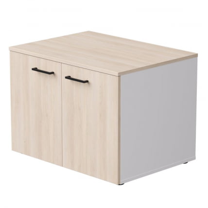 Тумба для оргтехники Еверпроф ЕВО 254Т003 Дуб Соната Белый / Everprof EVO_0