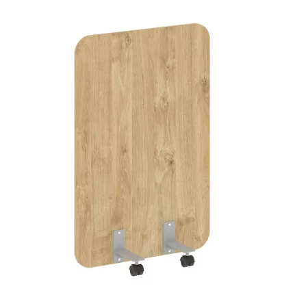 Перегородка на металлических опорах, на роликах Р-лине  ДП.Р-80-120 Тиквуд Светлый / R-line DP.R-80-120_0