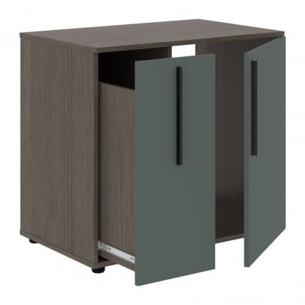 Тумба под фригобар ВЕЛИОН ВГР 8655 Нефрит Дуб Сильвер / VELION VGR_1