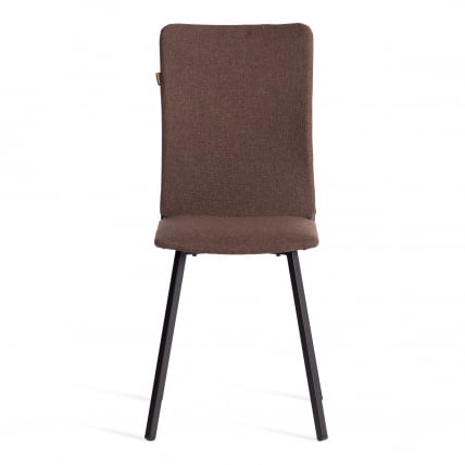 Стул обеденный Ла Роуссе (2 шт. в упаковке) НЕВ, ткань рогожка, коричневый/черный, 3М7-147, 45х55х93 см / La Rousse NEW,_4