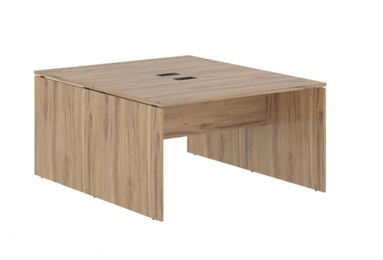 Рабочая станция ЕДИС ЕД2СТ 1380 Дуб Денвер светлый Черный / EDIS ED2ST_0