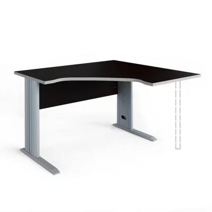 Рабочая станция правая метал СВФ27416301 Темный дуб / metal SWF27416301_0