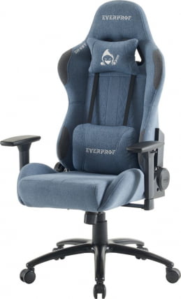 Кресло геймерское Еверпроф Гхост Ткань Синий / Everprof Ghost_6