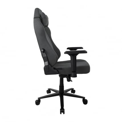Геймерское кресло Ароззи Примо Вовен Фабриc Блаcк Грей лого / Arozzi Primo Woven Fabric Black Grey logo_3