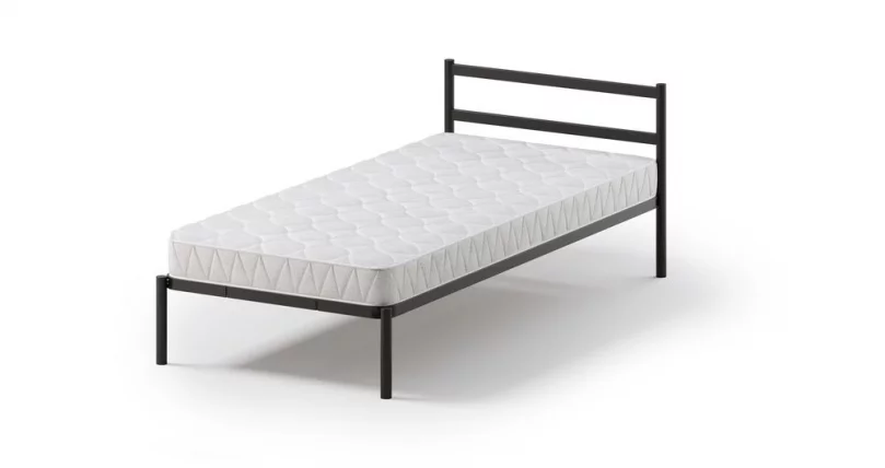 Кровать Метта 800кс2000 Черная / 800x2000_1