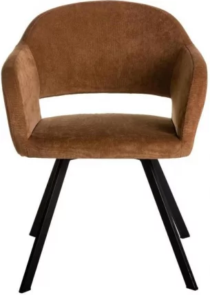 Кресло Оскар Арки микровелюр Коричневый / Oscar Arki_2
