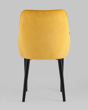 Стул Джоан велюр Оранжевый_4