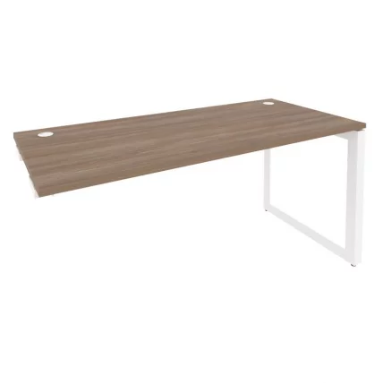 Стол-приставка на О-образном м/к к опорным элементам ОНИКС О.МО-СПР-4.7 Дуб Аризона/Белый / ONIX O.MO-SPR-4.7_0