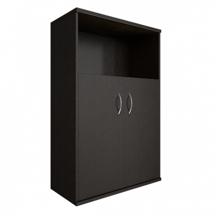 Шкаф средний широкий Рива А.СТ-2.1 Венге Цаво / Riva_0