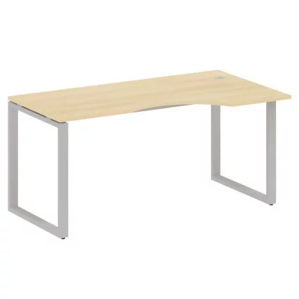 Стол криволинейный правый на О-образном м/к МЕТАЛ СЙСТЕМ БО.СА-1 Пр Акация/Серый / METAL SYSTEM_0