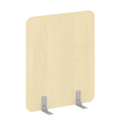 Перегородки на металлических опорах на фетровых подпятниках Р-лине ДП.Ф-100-120 Клен / R-line DP.F-100-120_0