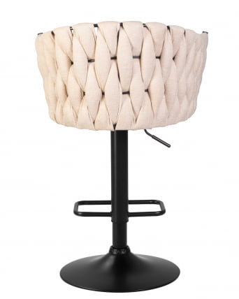Стул барный ДОБРИН ЛЕОН Бежевая ткань ЛАР 275-1 / DOBRIN LEON LAR_4