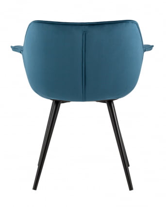 Стул Мэйсон Нев велюр Пыльно-синий / New_4