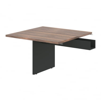 Стол приставной ВЕЛИОН ВЕНЕЕР ВРФCТ 1212.1 Американский орех Яшма черная / VELION VENEER VRFCT_0