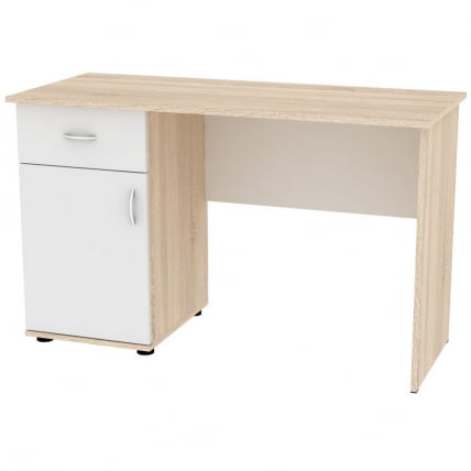 Стол Алиса(Т19)743х1200х522ручкаскоба96мм(ДСС-Белый) / Алиса(T19)743х1200х522ручкаскоба96мм(ДСС-Белый)_0