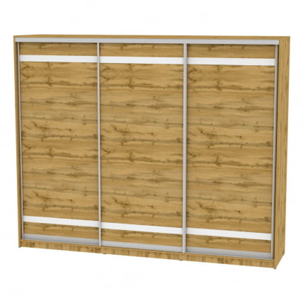 Шкаф-купе Б-230х270х60-3(ДВ-Д9Д9Д9) / B-230х270х60-3(ДВ-D9D9D9)_0