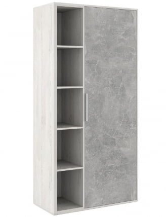 Шкаф комбинированный Б-ТОНЕ БТН36150031 Сосна Бетон светлый / B-TONE BTN36150031_0