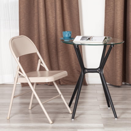 Стул складной ФОЛДЕР (мод. 3023(ИИ)) металлический, 46,5 кс 48 кс 75, 7-беиге / FOLDER (mod. 3023(II)) x x 7-beige_11