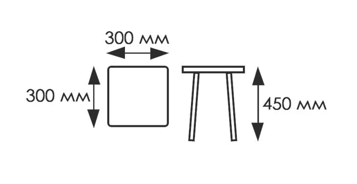 Табурет ХРОМ пл 1 кат зеленый КОМПЛЕКТ 2 шт_1