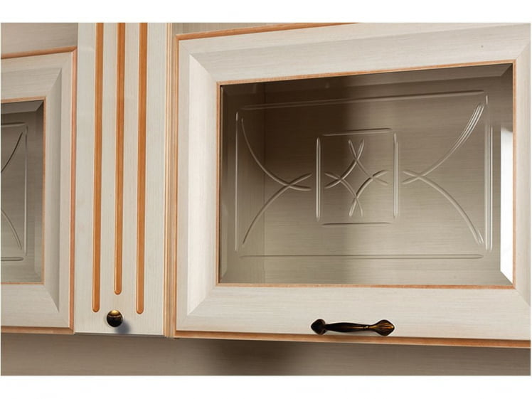 Комплект мебели для гостиной Марлен №8 Кремовый белый Патина_6