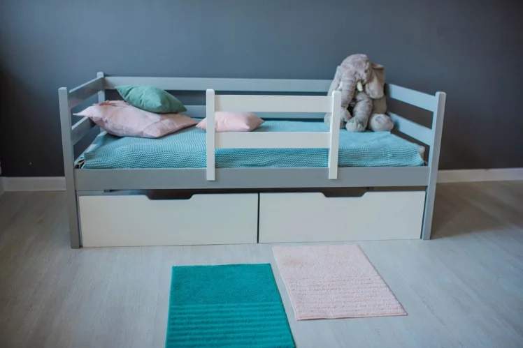 Кровать детская РооРоом ВК-11с Серая / RooRoom VK-11с_4