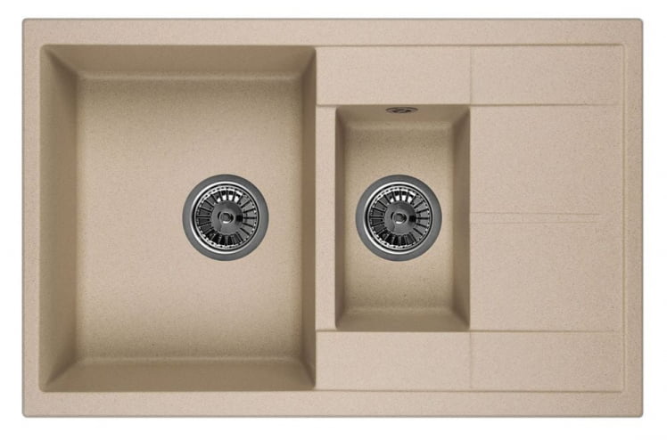 Кухонная мойка ГРАНУЛА 7802 Песок / GRANULA_0