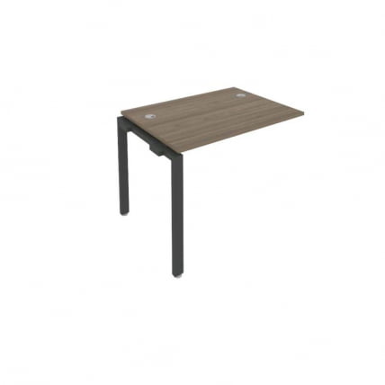 Проходной наборный элемент рабочей станции Метал Сйстем Б.ПРС-СП-1.1 Вяз/Антрацит / Metal System_0