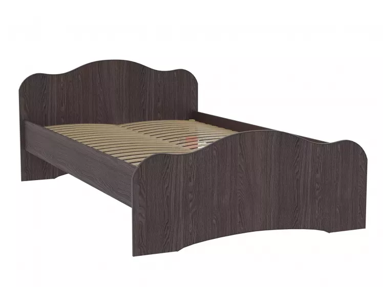 Кровать Фант двойная 1400кс2000 мм Ясень анкор темный / 1400x2000_0