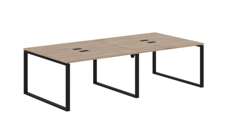 Бенч-система ЕДИС ЕКВСТ 2713 Дуб Денвер светлый Черный / EDIS EQWST_0