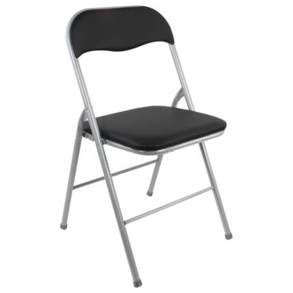 Стул складной БРАБИКС Голф CФ-007 серебристый каркас Черный / BRABIX Golf CF-007_10