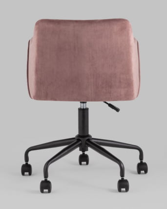 Стул офисный ДЖамал велюр Розовый / Jamal_3