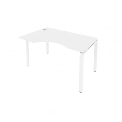 Стол письменный МЕТАЛ СЙСТЕМ Б.СА-2 Л Белый / METAL SYSTEM_0