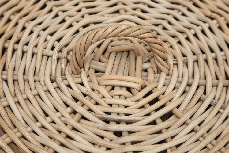 Корзина Сеcрет Де Маисон Летти (набор из 2 штук) натуральный ротанг, Д48*58/Д38*49 см, Натуральный Кубу / Натурал Кубу / Secret De Maison Letti D48*58/D38*49 Natural Kubu_2