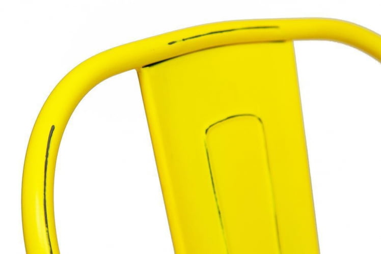 Стул ЛОФТ CХАИР (мод. 012) металл, 45*35*85см, желтый/йеллов винтаге / LOFT CHAIR (mod. желтый/yellow vintage_6