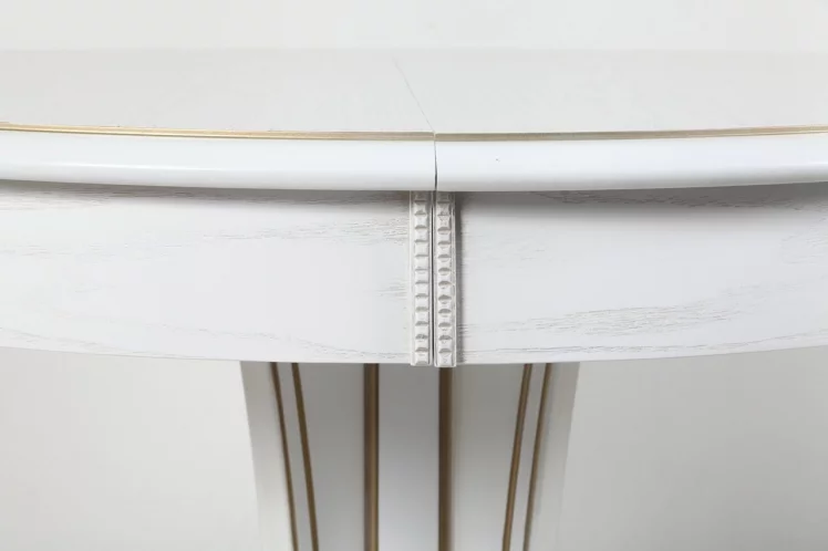 Стол обеденный Орион-5 (д1200) тон 1 с золотой патиной / (d1200)_6