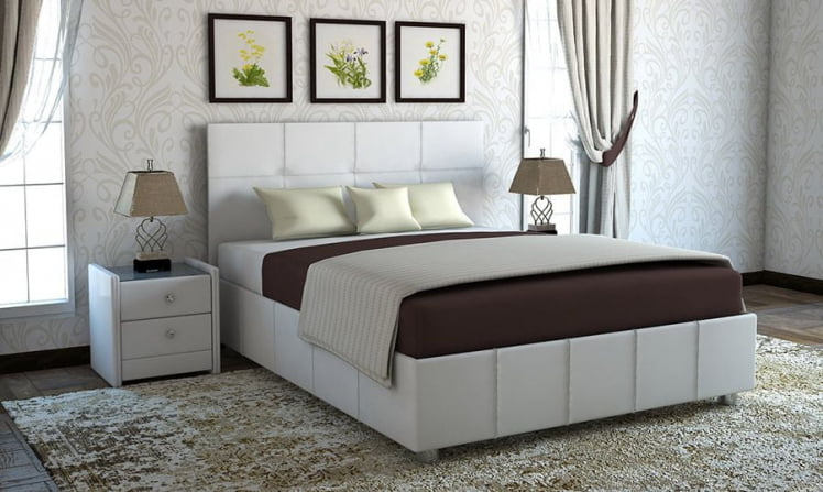 Кровать Лилиана Белый_68175 / Liliana_0