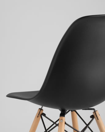 Стул Еамес ДСВ Черный / Eames DSW_6