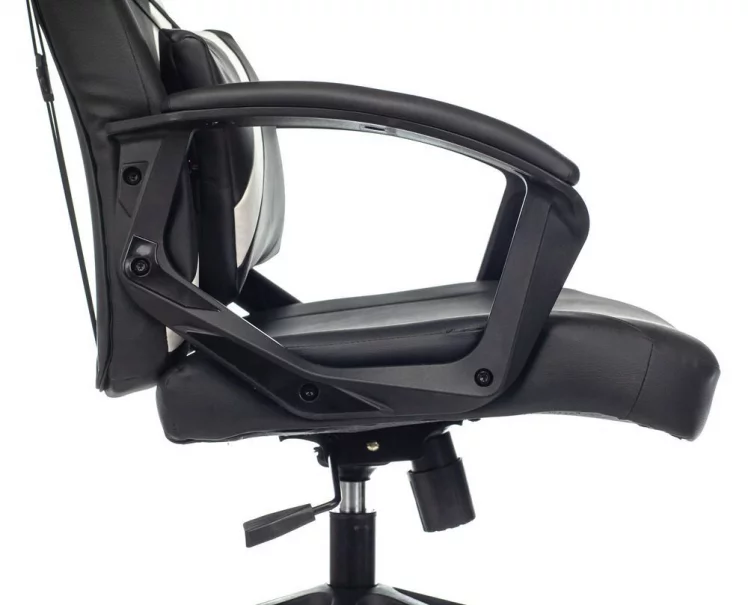 Геймерское кресло Бюрократ ЗОМБИЕ ДРИВЕР Черный-белый / ZOMBIE DRIVER_9