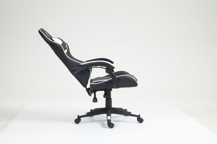 Кресло спортивное ТопЧаирс Шадов черно-белый / TopChairs Shadow_5