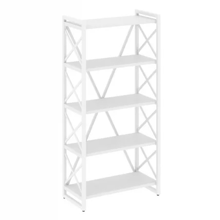 Стеллаж на регулируемых опорах - 5 полок ЛОФТ ВР.Л-МСТ.О-5.8 Металл белый Белый Бриллиант / LOFT VR.L-MST.O-5.8_0