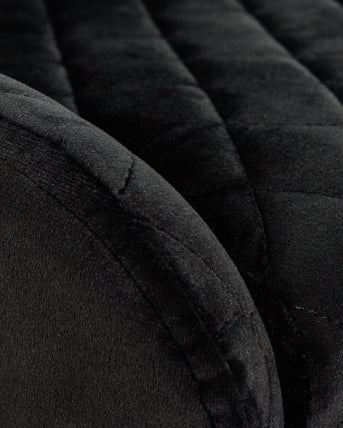 Стул барный ДОБРИН CХРИСТИАН 75 Черный велюр В108-77 / DOBRIN CHRISTIAN V108-77_9