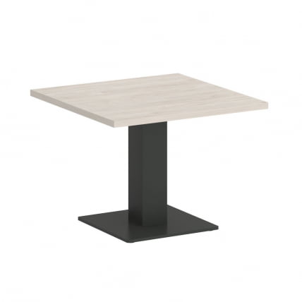 Стол журнальный квадратный ХОМЕ ОФФИCЕ ВР.СП-5-60.2Г Денвер Светлый/Антрацит металл / HOME OFFICE VR.SP-5-60.2G_0