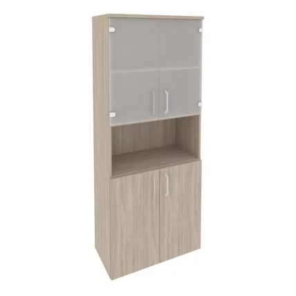 Шкаф высокий широкий ОНИКС О.СТ-1.4 Дуб Аттик / ONIX O.ST-1.4_0