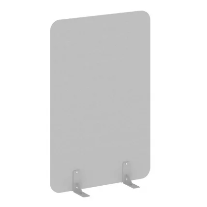 Перегородки на металлических опорах на фетровых подпятниках Р-лине ДП.Ф-100-150 Серый / R-line DP.F-100-150_0