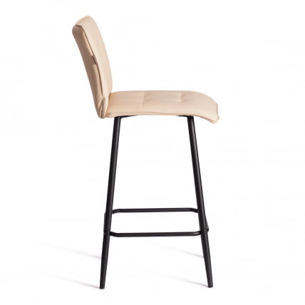 Полубарный стул Бари/Бари экокожа , бежевый, 42х55х99 см / Bari/Бари_1